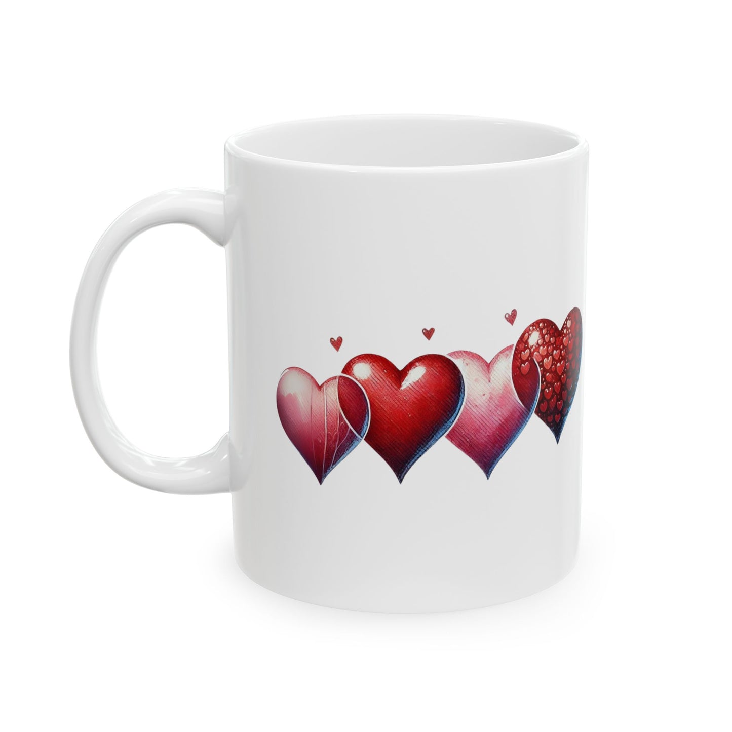 Hearting Ceramic Mug, (11oz, 15oz)