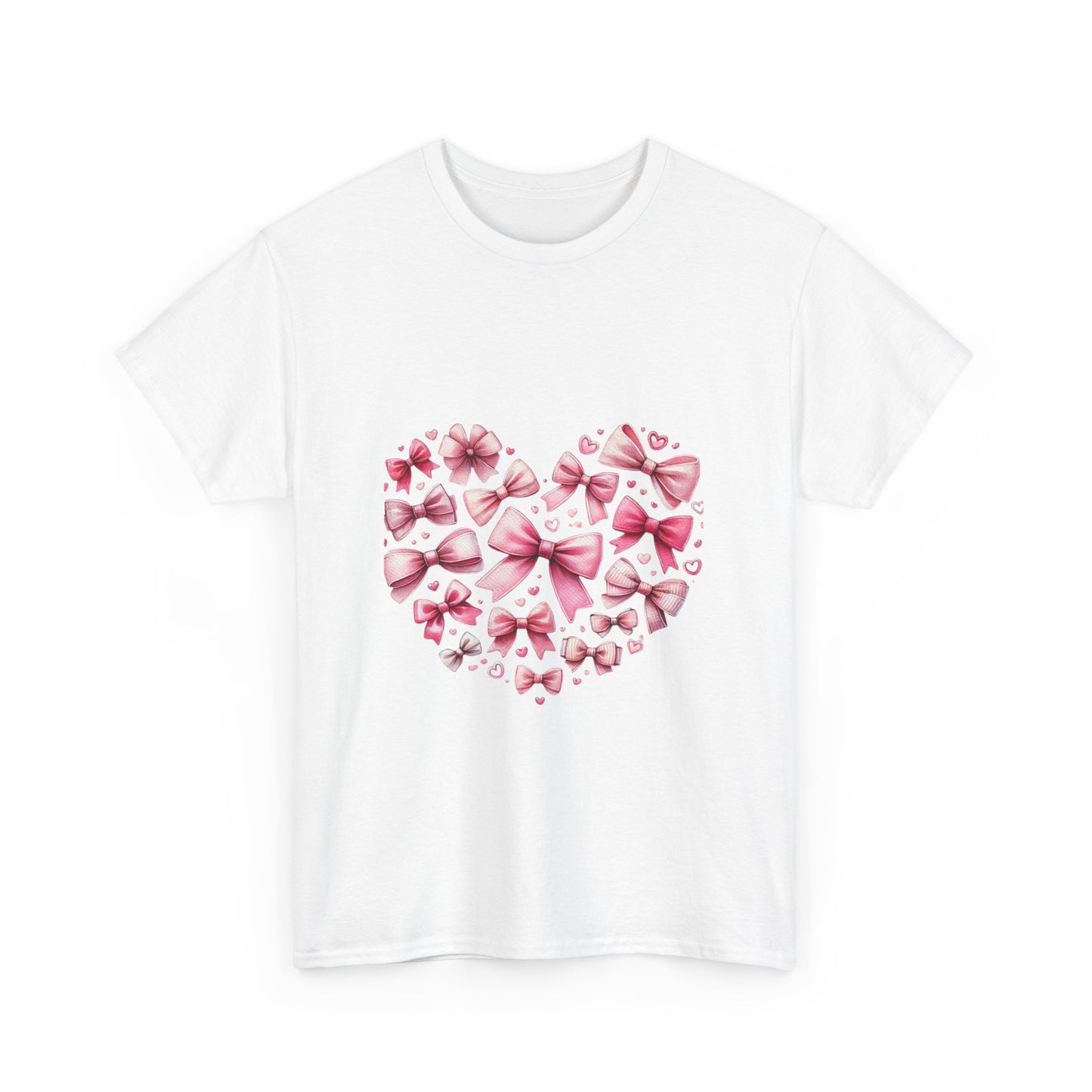 Coquette Valentine's Heart Unisex Heavy Cotton Tee