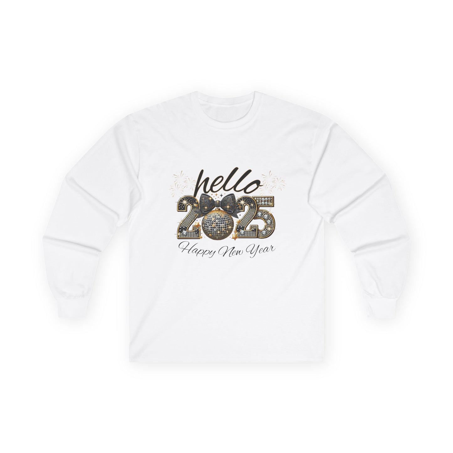 Hello 2025 Unisex Ultra Cotton Long Sleeve Tee