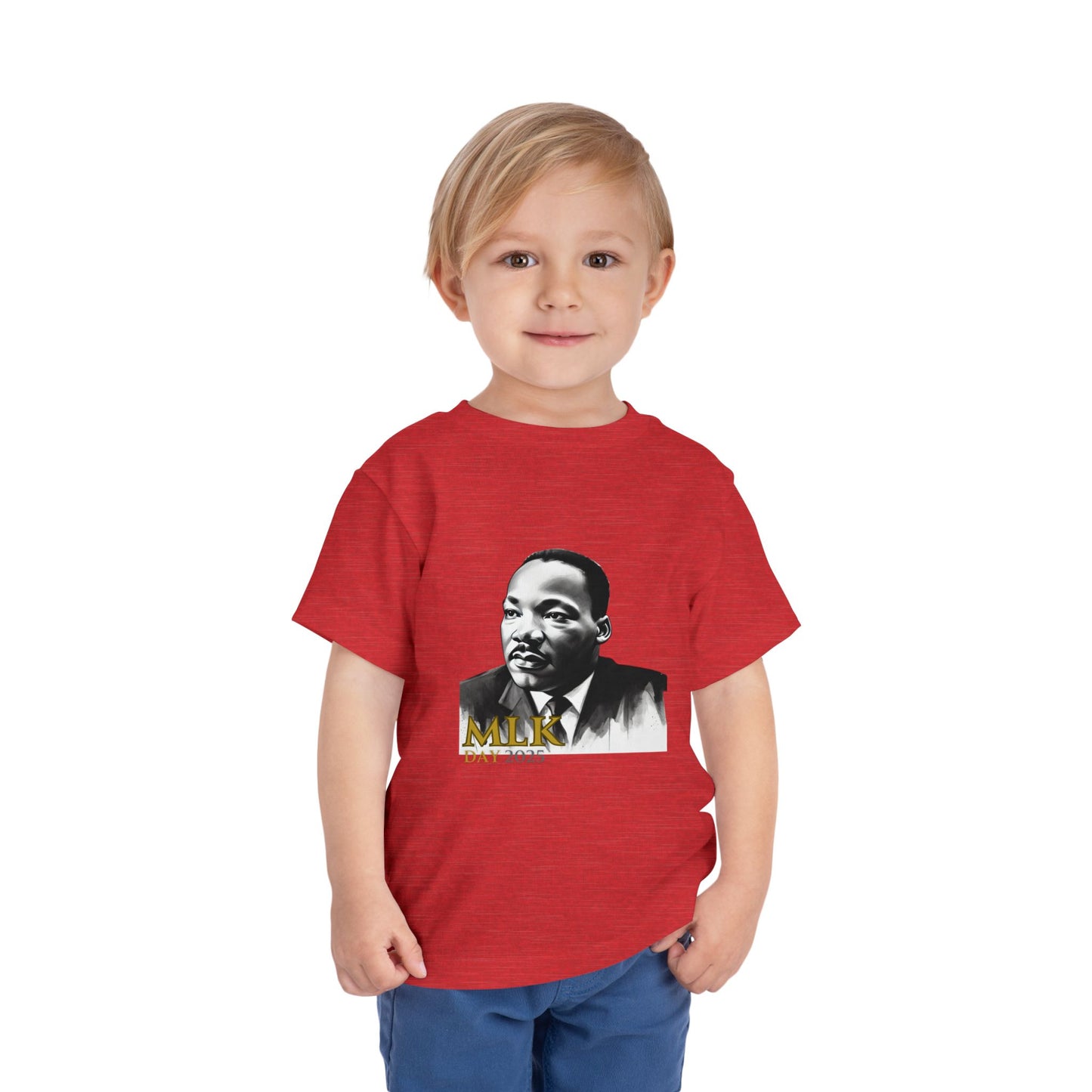 MLK Day 2025 Toddler Short Sleeve Tee