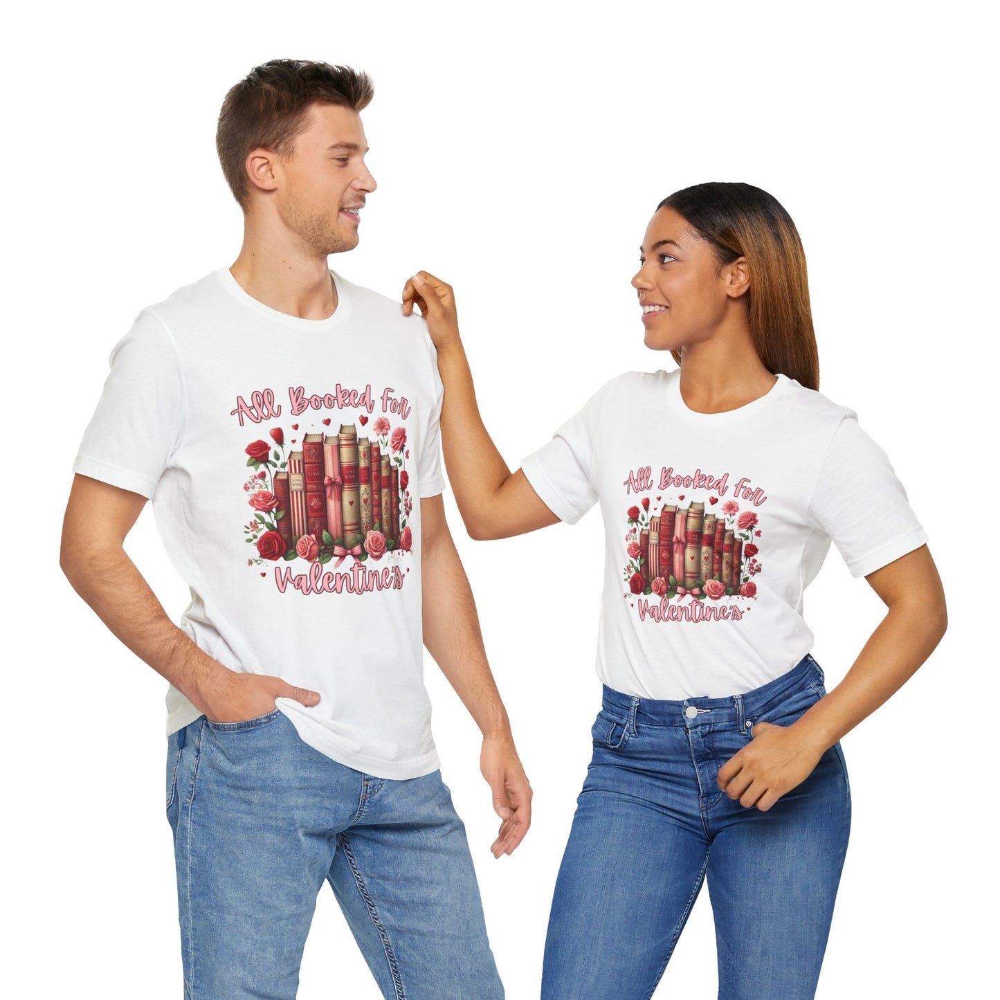 All booked for Valentines Unisex Tee - Valentines Design