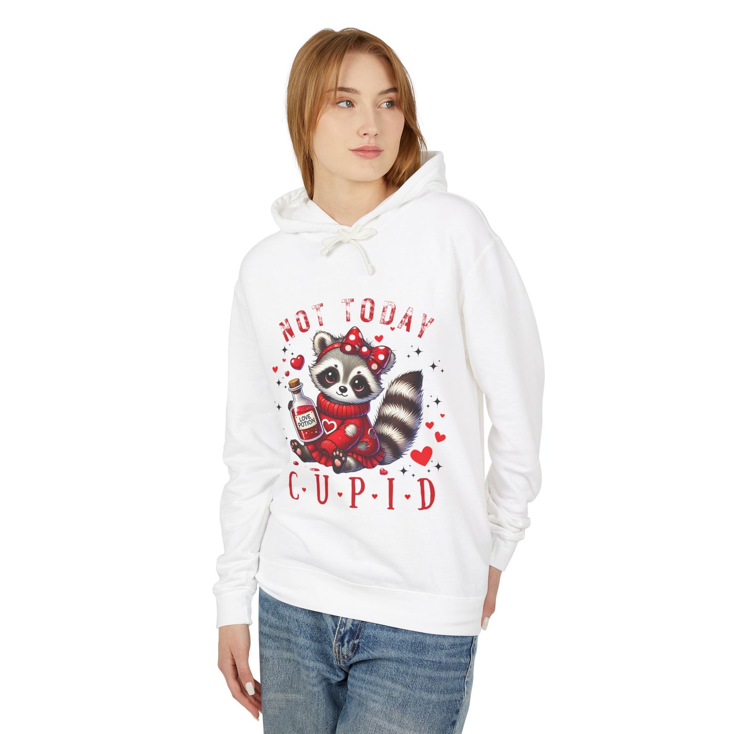 Not Today Cupid Unisex Hooded Sweatshirt