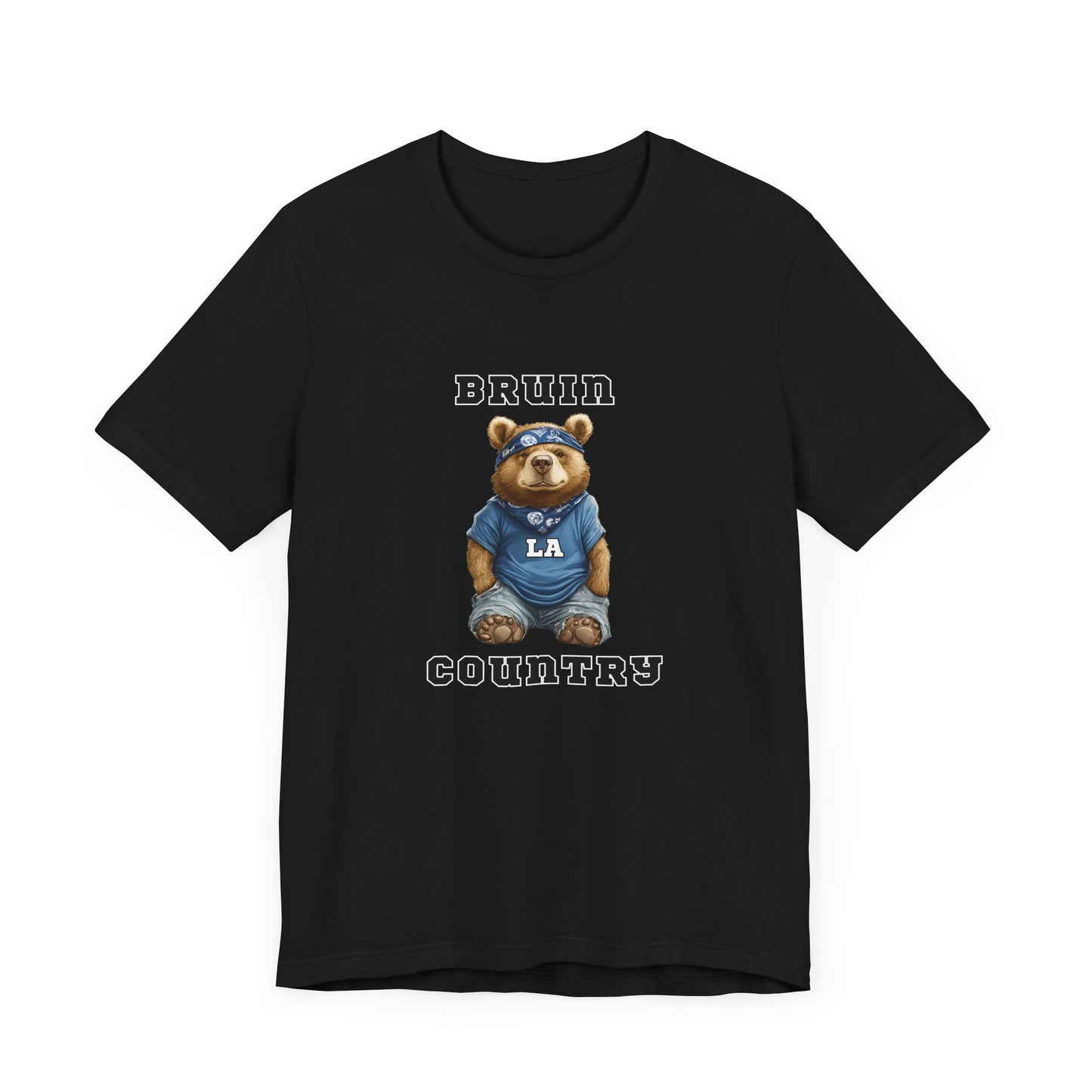 Bruin Country Tee - Cute Bear Graphic Unisex Shirt