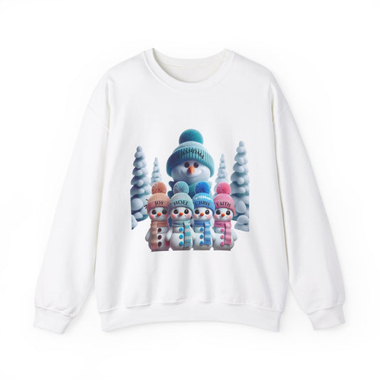 Grandma's Snow babies Grandkids Unisex Crewneck Sweatshirt