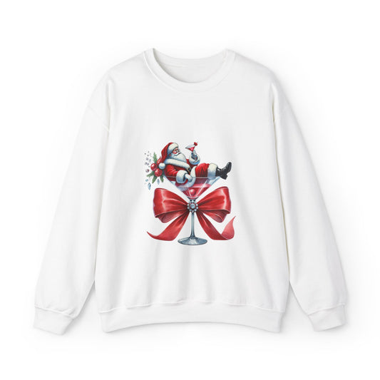 Martini Santa Sweatshirt: Unisex, Heavy blend