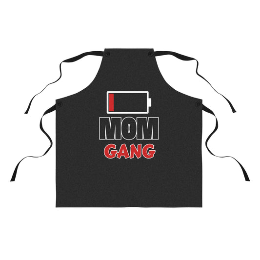 Funny Mom Gang Apron – Perfect for Family Gatherings & Cooking Adventures