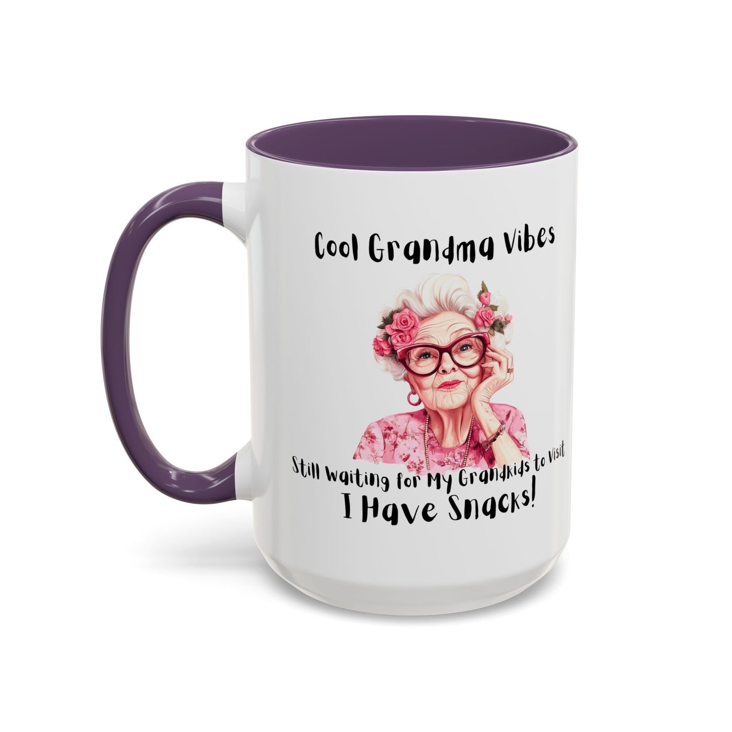 Cool Grandma Vibes Coffee Mug - Perfect Gift for Grandparents