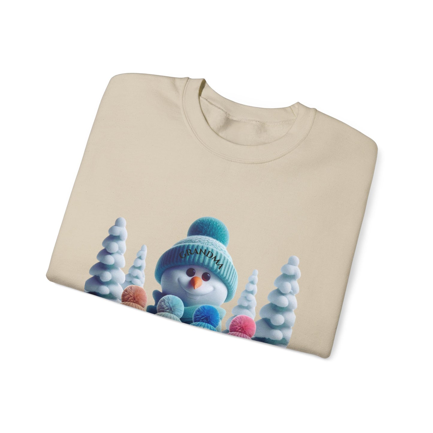 Grandma's Snow babies Grandkids Unisex Crewneck Sweatshirt