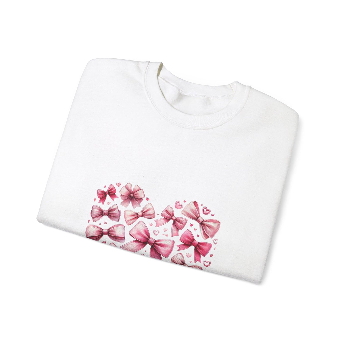 Coquette Valentine's Heart Unisex Heavy Blend™ Crewneck Sweatshirt