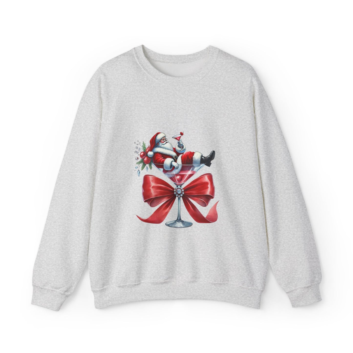 Martini Santa Sweatshirt: Unisex, Heavy blend