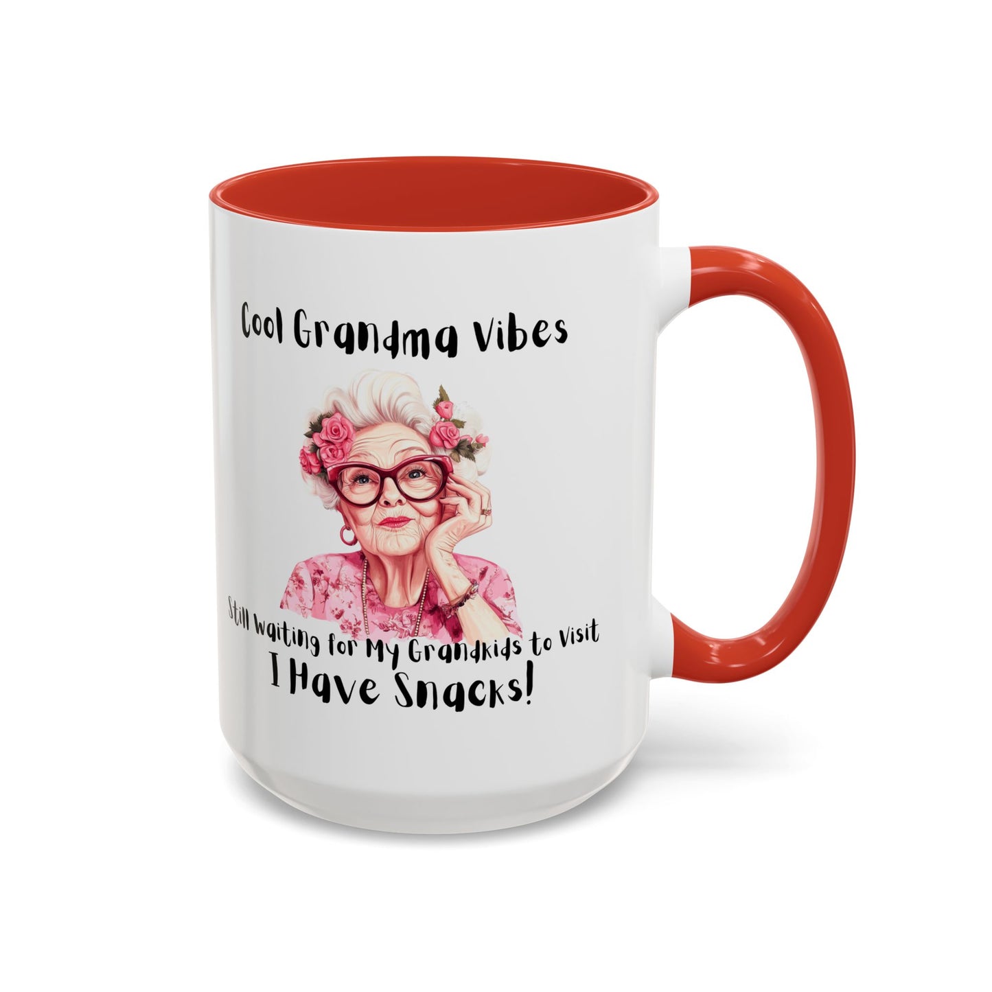 Cool Grandma Vibes Coffee Mug - Perfect Gift for Grandparents