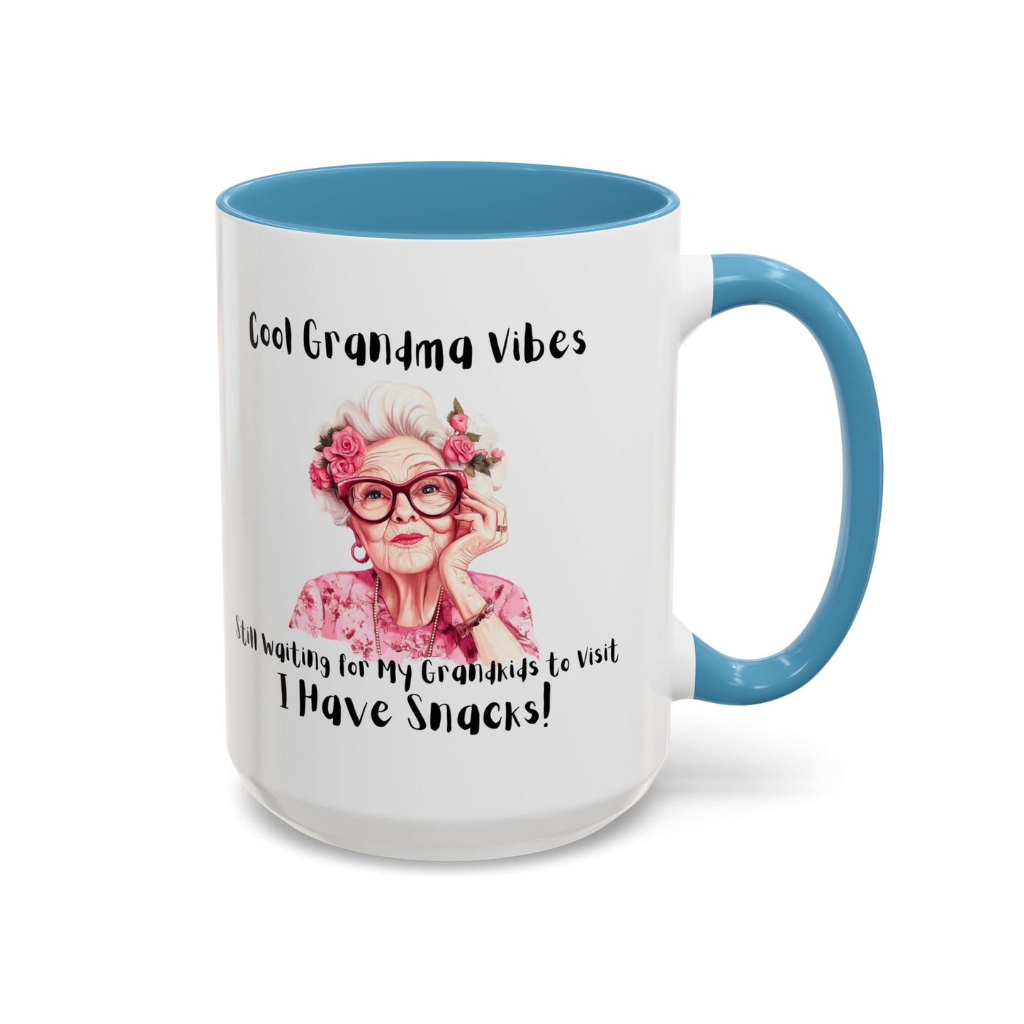Cool Grandma Vibes Coffee Mug - Perfect Gift for Grandparents