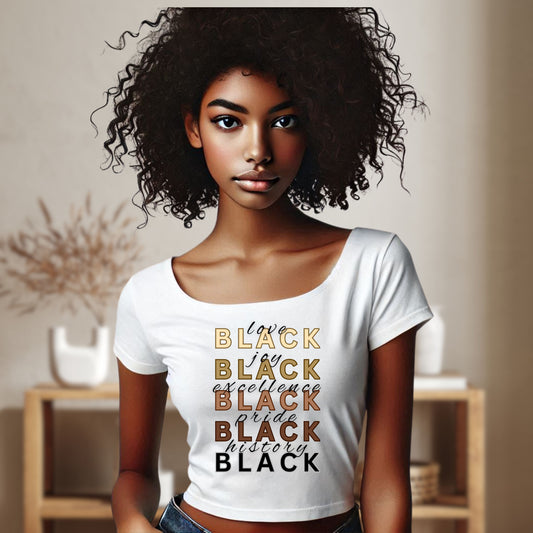 Black Joy Unisex T-shirt - Black Love Black Excellence Black Pride Black History