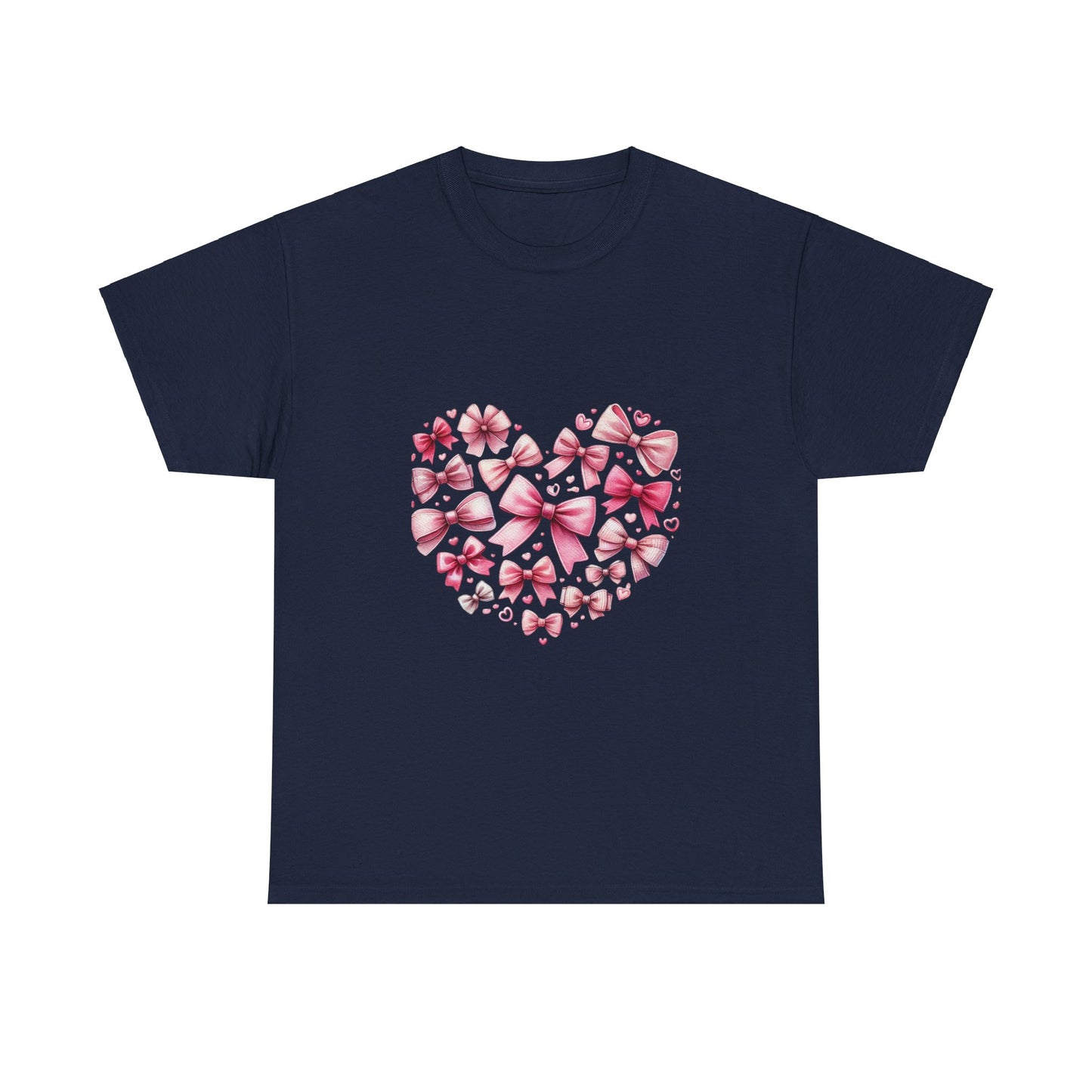 Coquette Valentine's Heart Unisex Heavy Cotton Tee