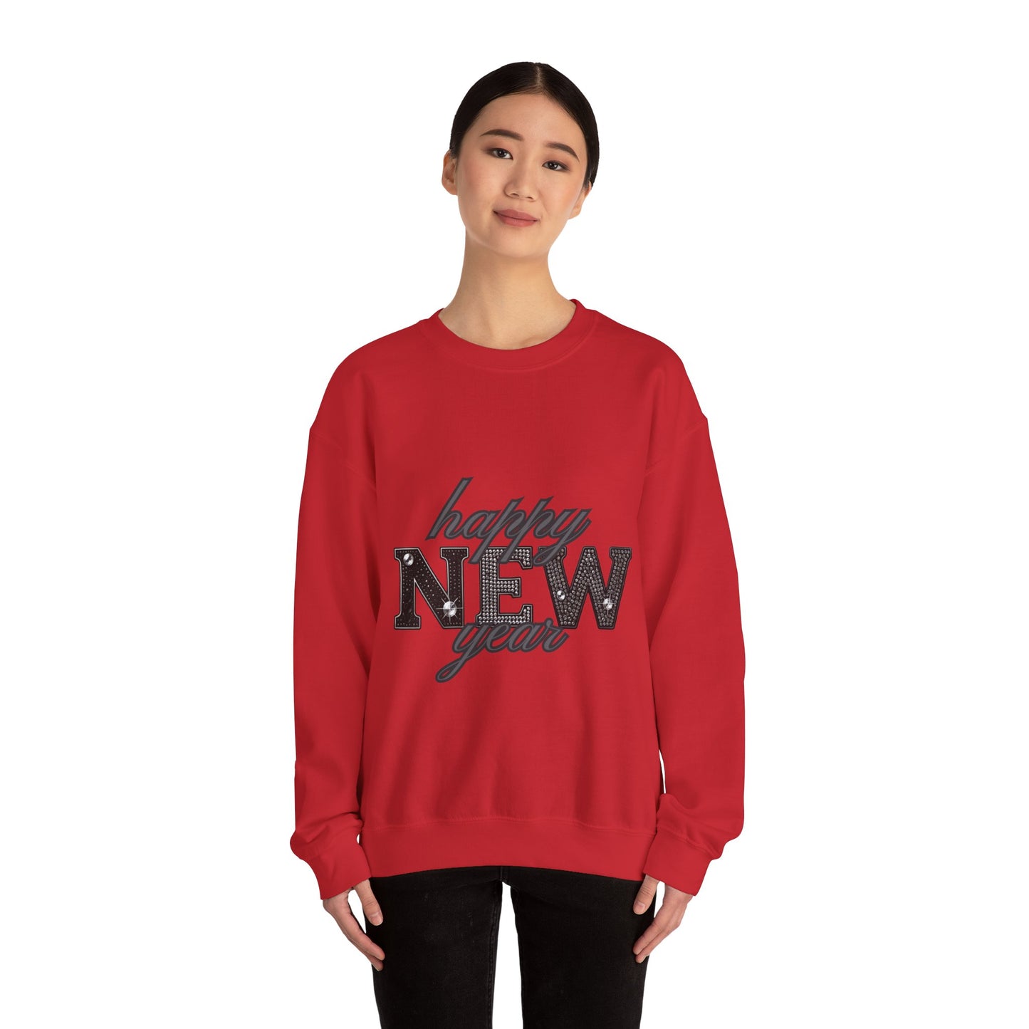 Sparkly New Year Unisex Heavy Blend™ Crewneck Sweatshirt