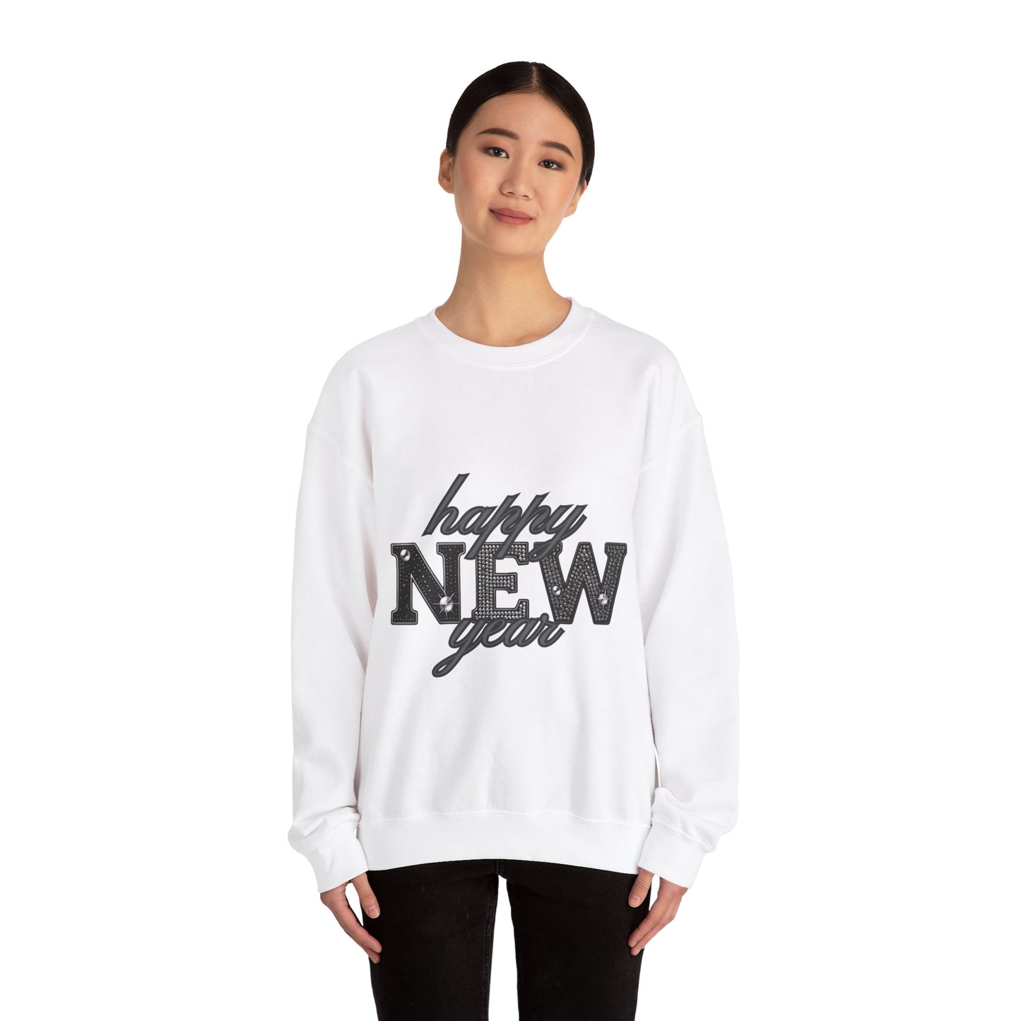 Sparkly New Year Unisex Heavy Blend™ Crewneck Sweatshirt