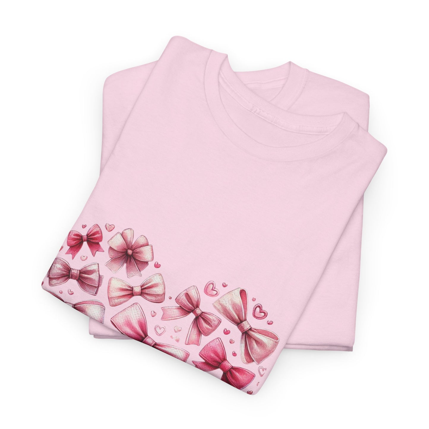 Coquette Valentine's Heart Unisex Heavy Cotton Tee