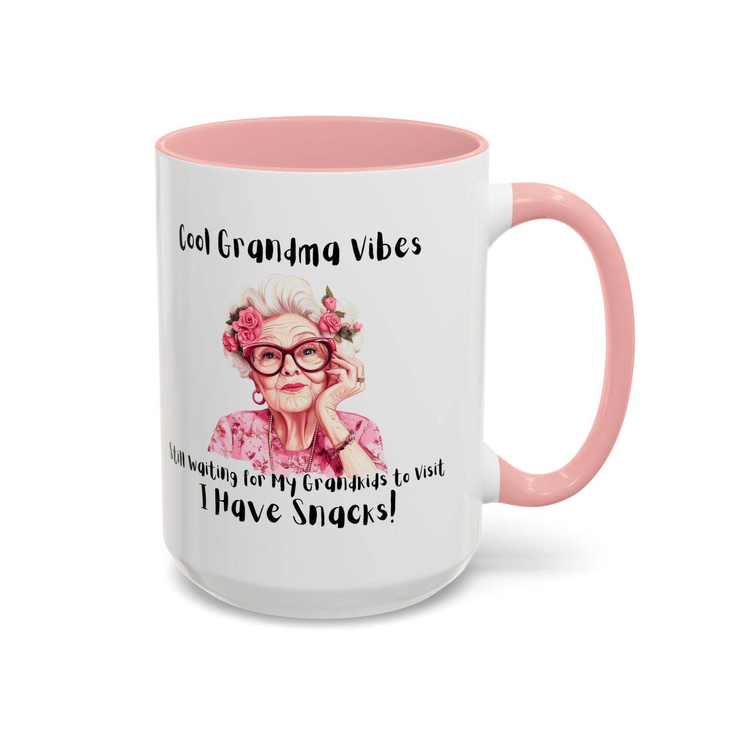 Cool Grandma Vibes Coffee Mug - Perfect Gift for Grandparents