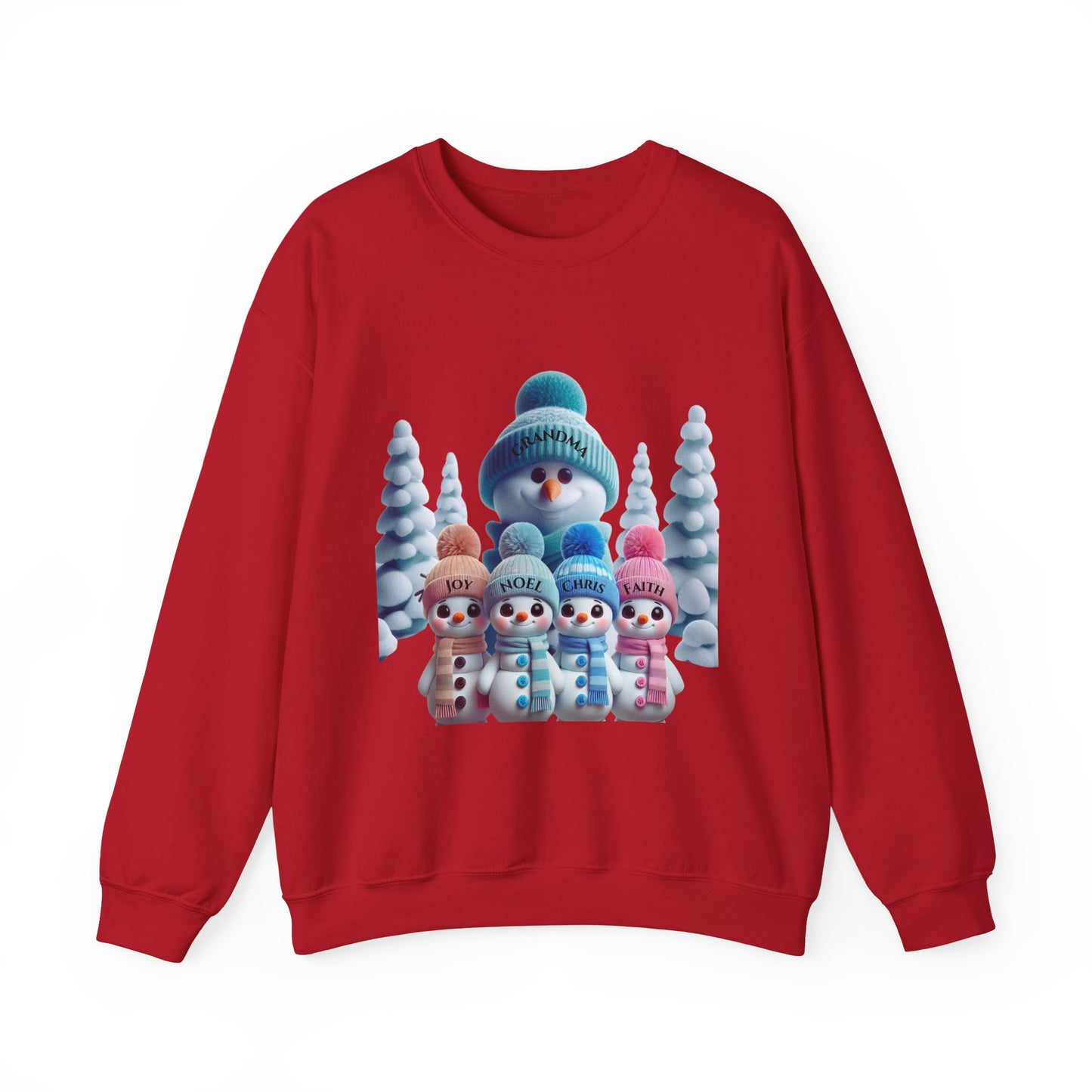 Grandma's Snow babies Grandkids Unisex Crewneck Sweatshirt