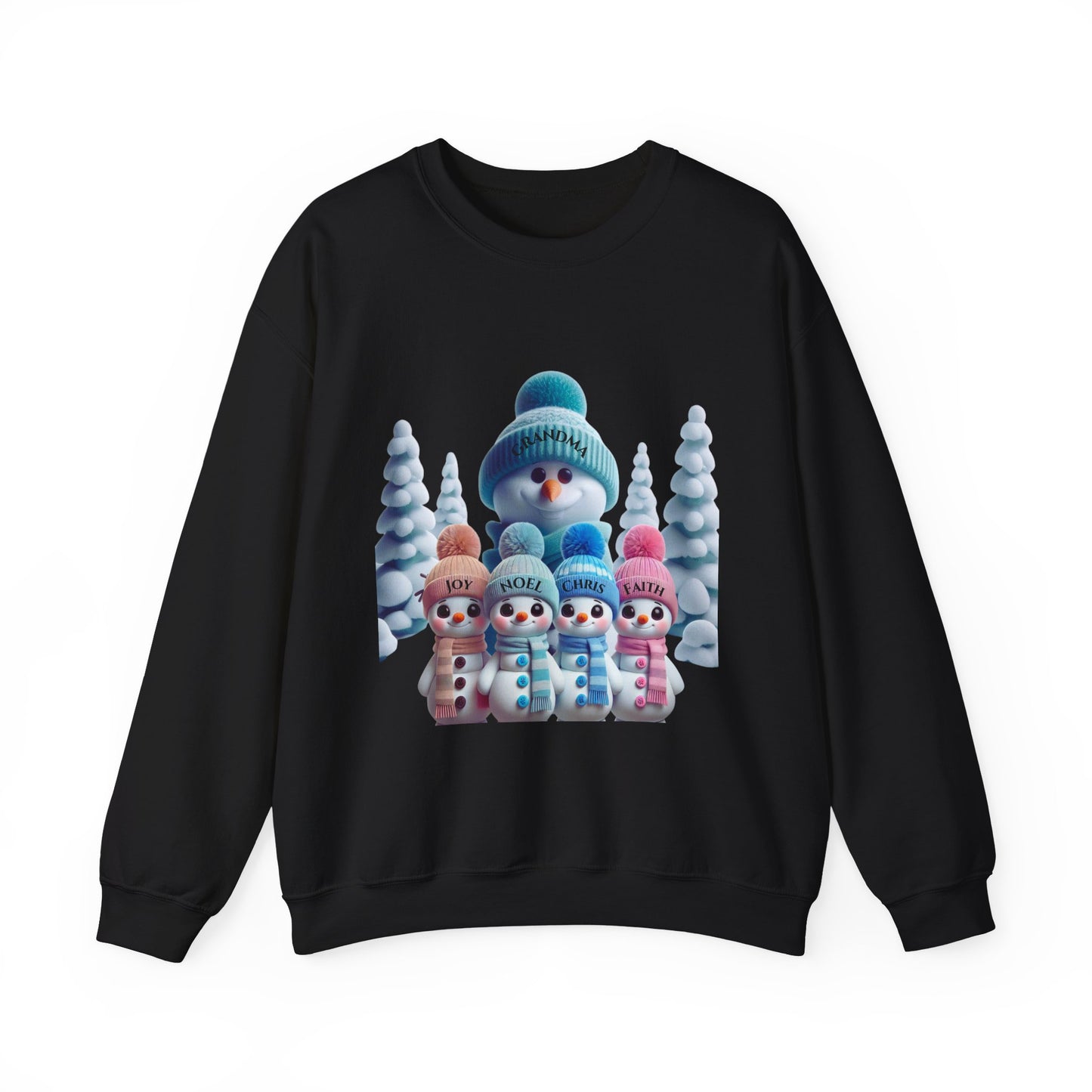 Grandma's Snow babies Grandkids Unisex Crewneck Sweatshirt