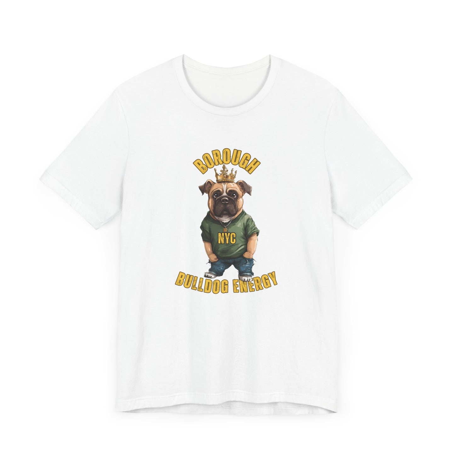 NYC Bulldog Energy Graphic Tee Shirt