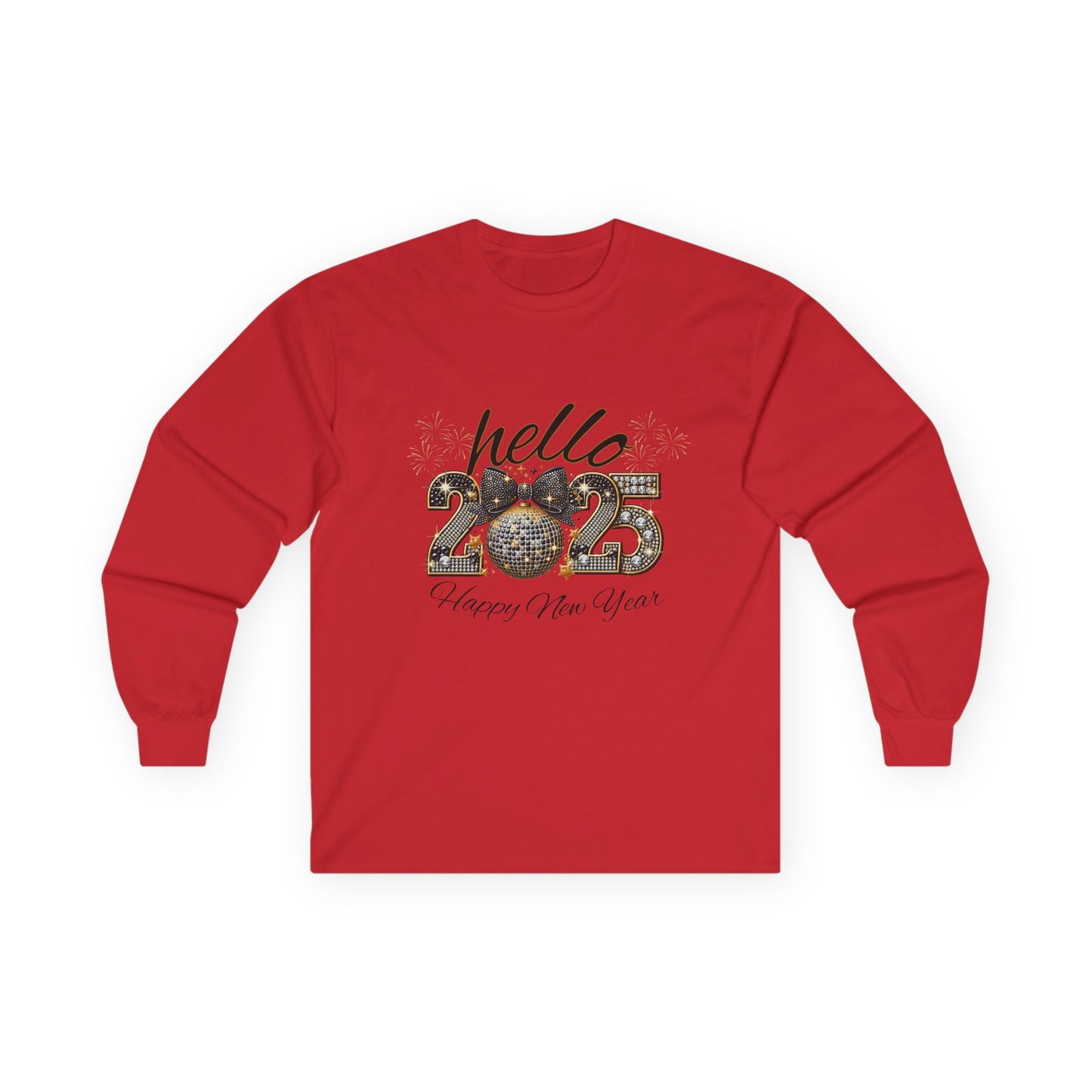 Hello 2025 Unisex Ultra Cotton Long Sleeve Tee