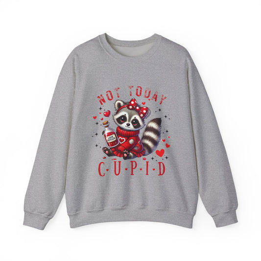 Not Today Cupid Unisex™ Crewneck Sweatshirt