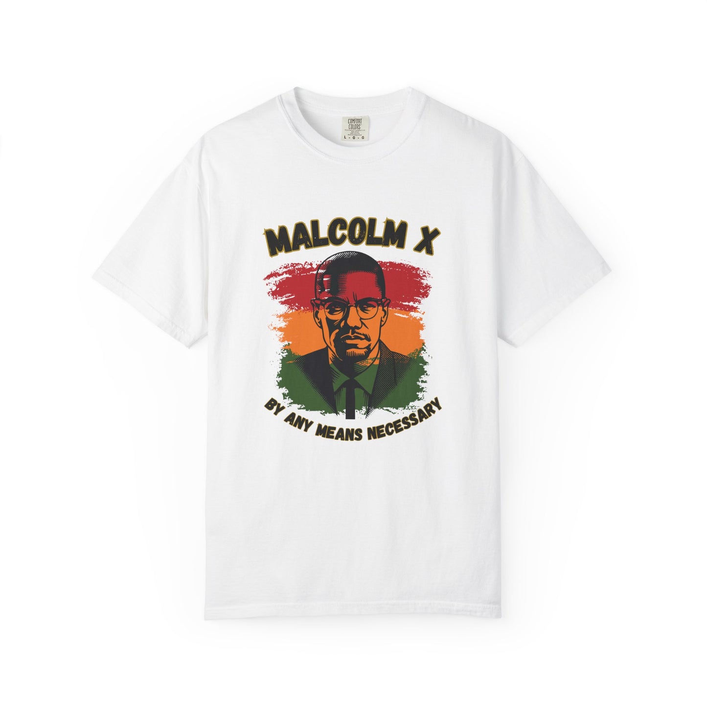 Malcolm X Unisex T-shirt - By Any Means Necessary