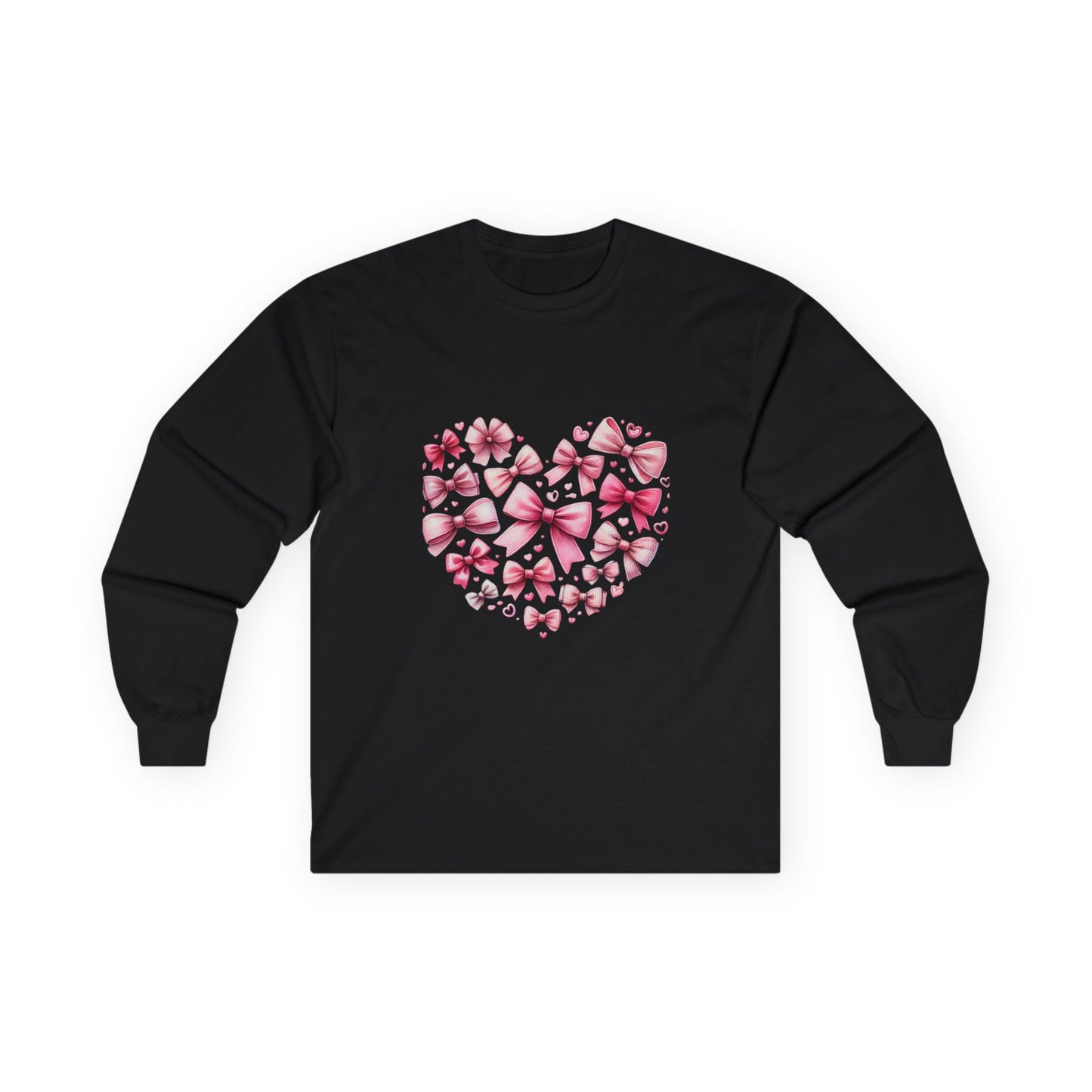 Coquette Valentine's Heart Unisex Ultra Cotton Long Sleeve Tee