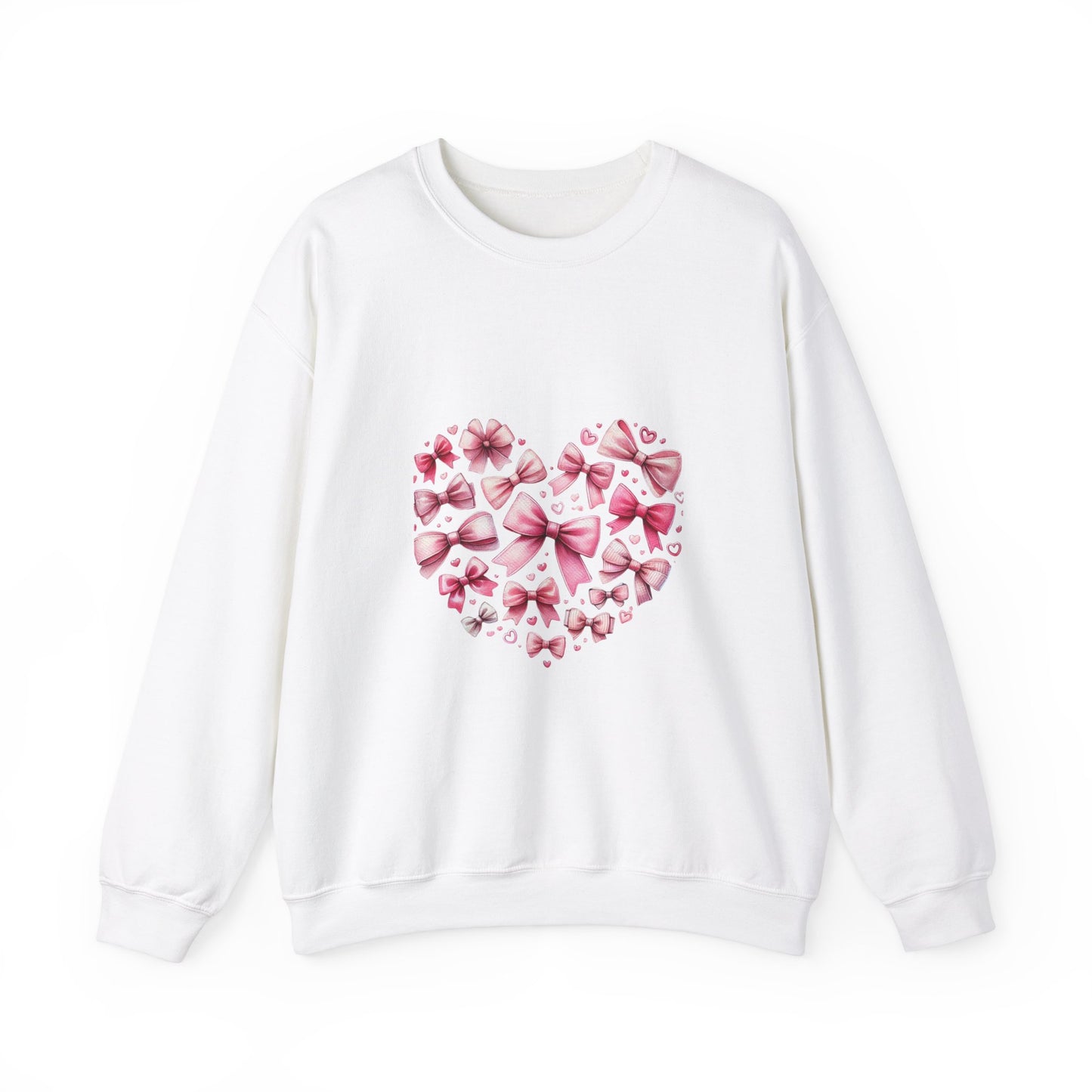 Coquette Valentine's Heart Unisex Heavy Blend™ Crewneck Sweatshirt