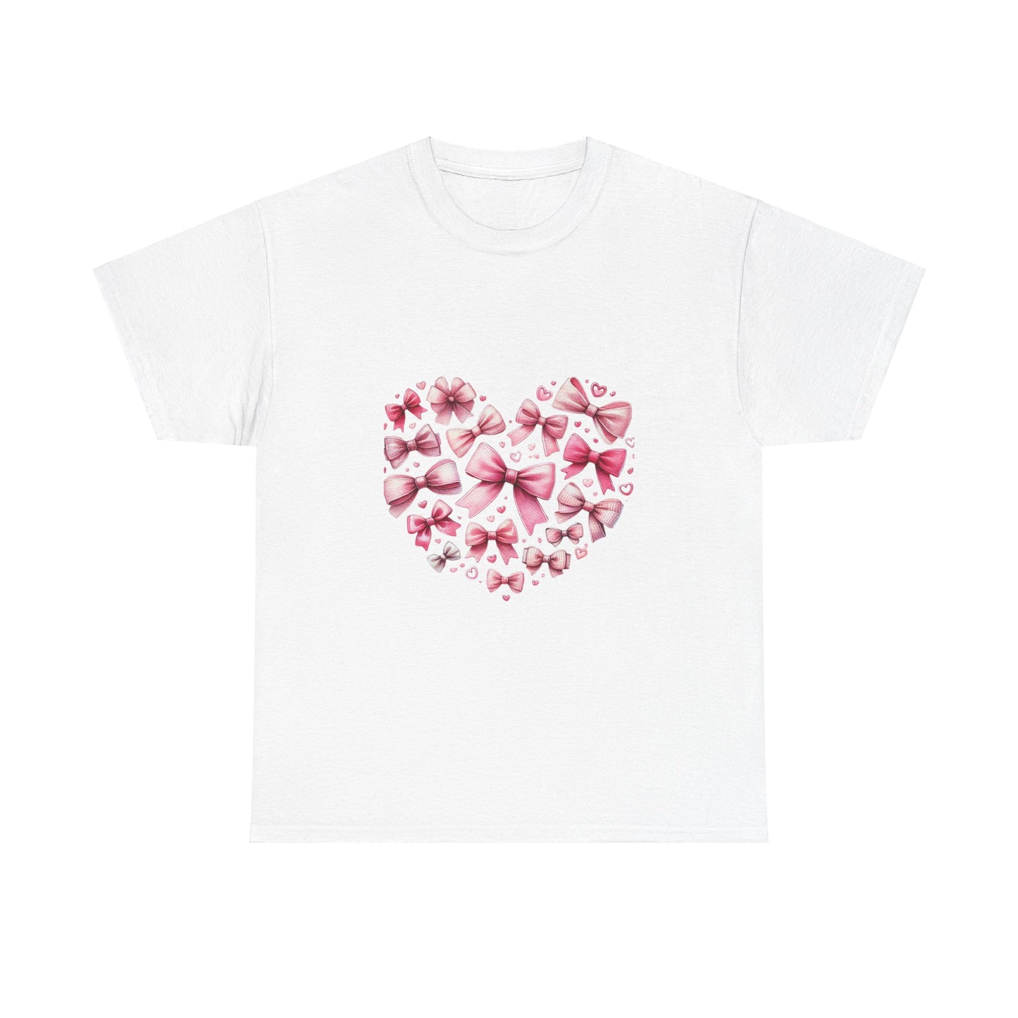 Coquette Valentine's Heart Unisex Heavy Cotton Tee