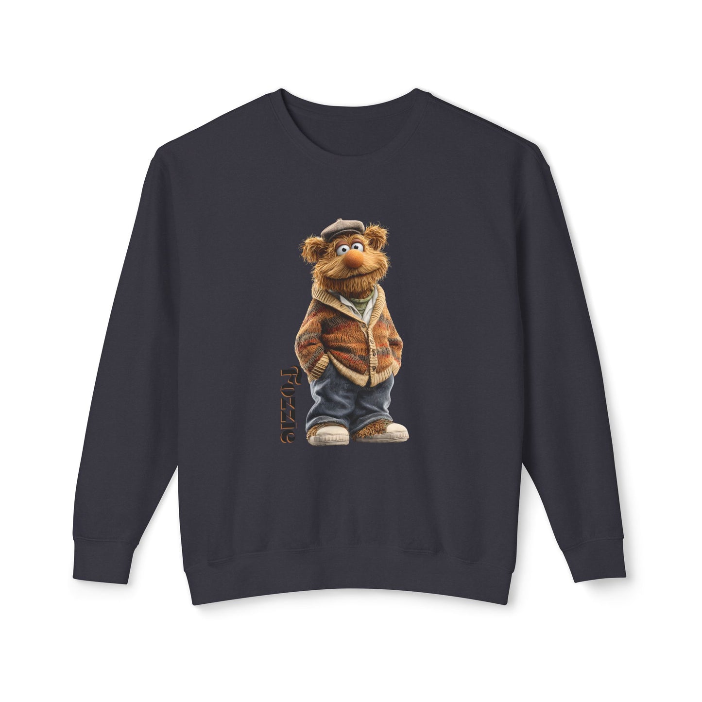 Muppet Fozzie Bear Graphic Crewneck Sweatshirt