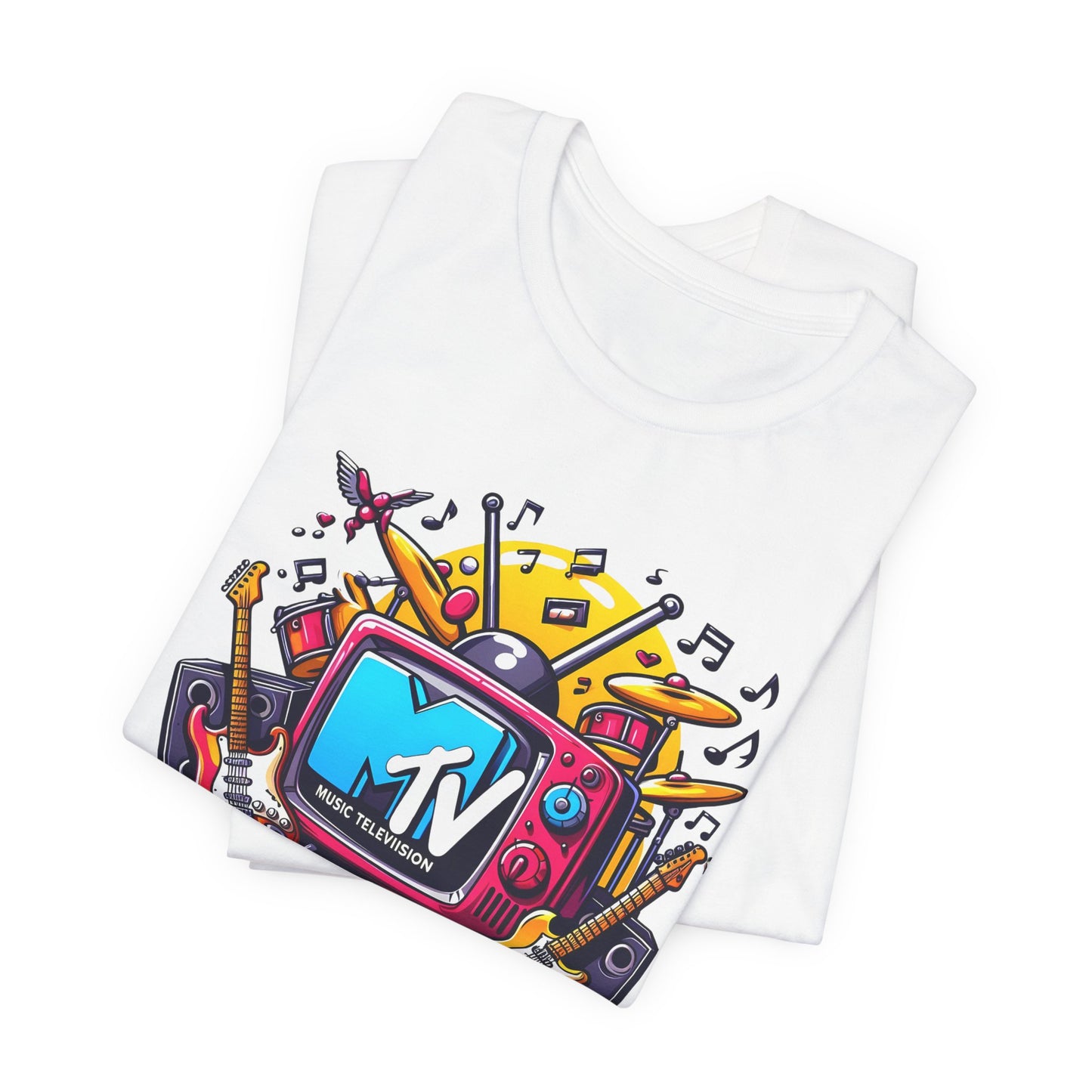 Retro Music TV Graphic Tee