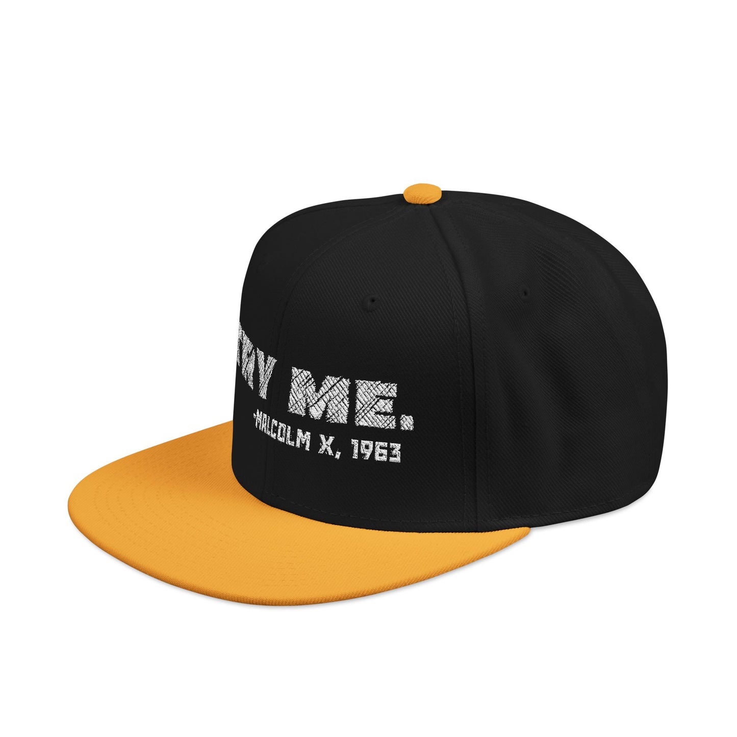 Malcolm X, 1963 History Snapback Embroidery Cap