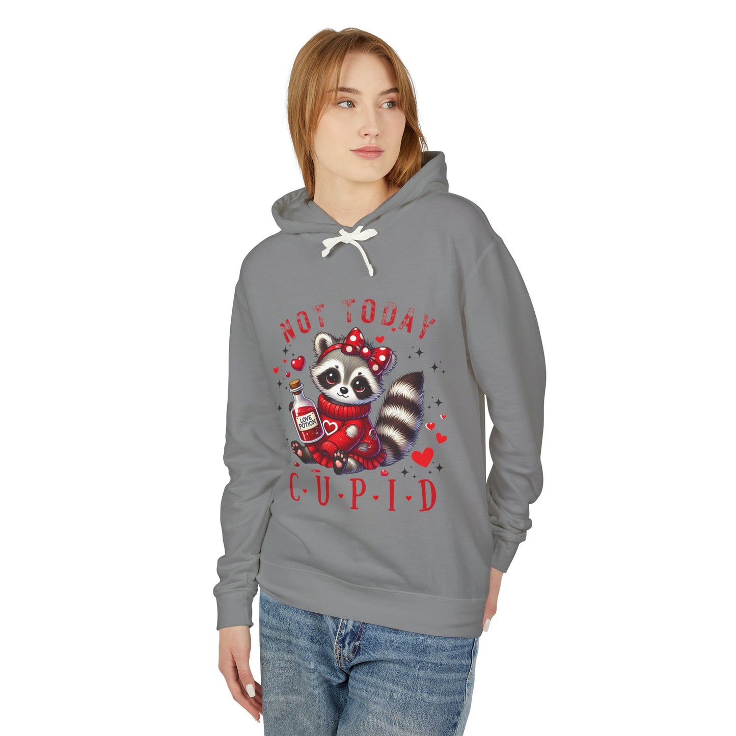 Not Today Cupid Unisex Hooded Sweatshirt