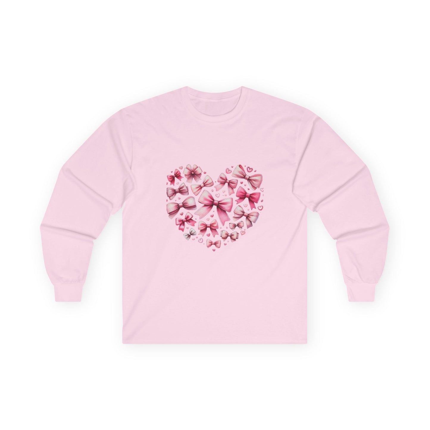 Coquette Valentine's Heart Unisex Ultra Cotton Long Sleeve Tee