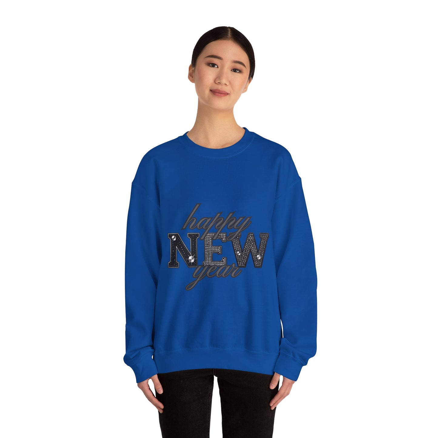 Sparkly New Year Unisex Heavy Blend™ Crewneck Sweatshirt