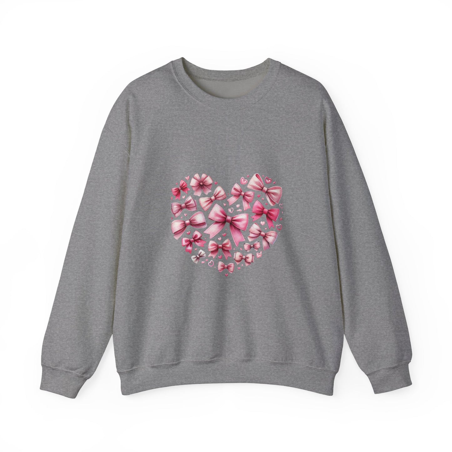 Coquette Valentine's Heart Unisex Heavy Blend™ Crewneck Sweatshirt