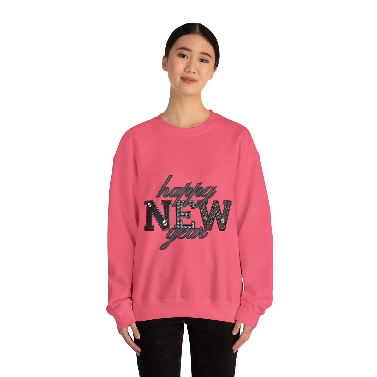 Sparkly New Year Unisex Heavy Blend™ Crewneck Sweatshirt