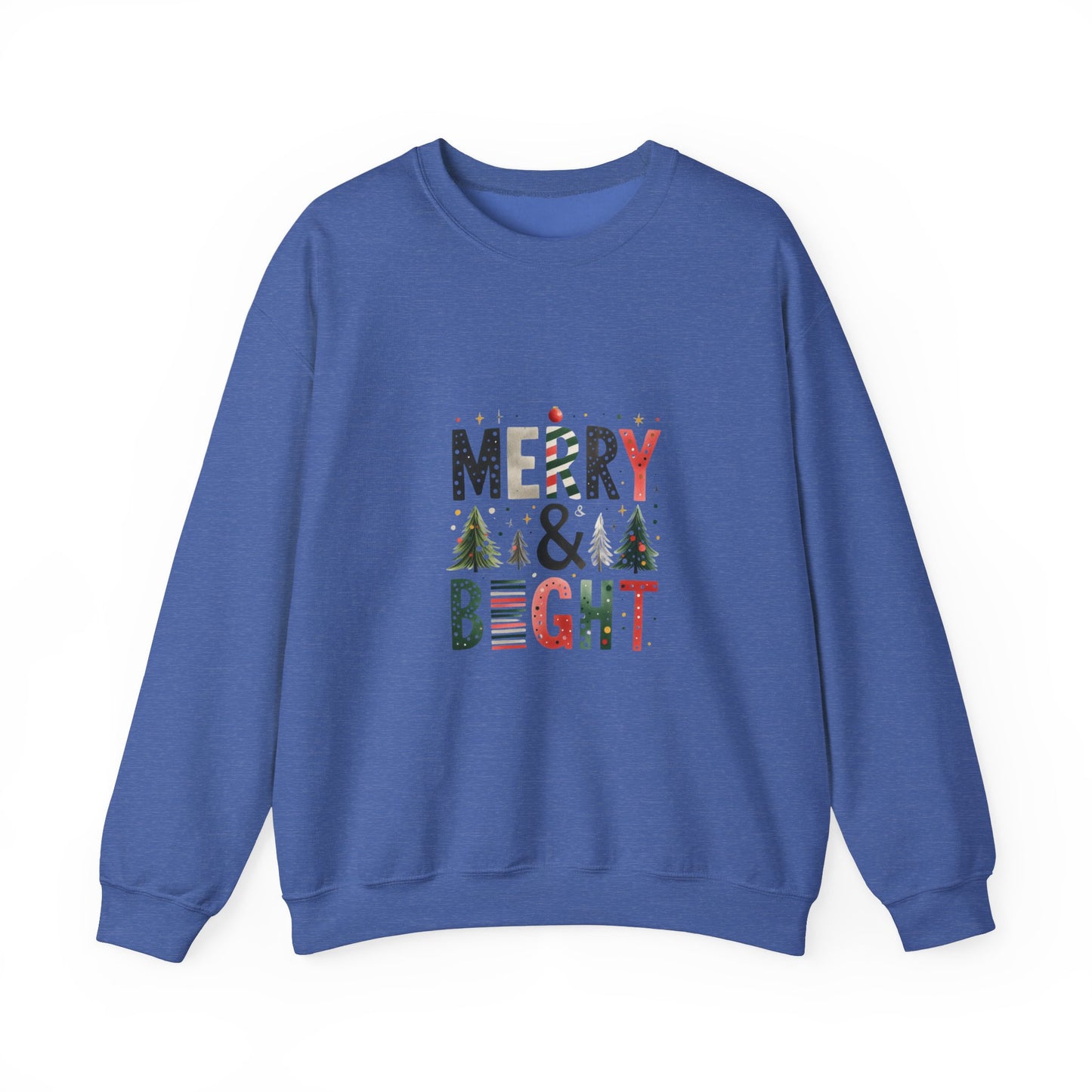 Merry and Bright Sweatshirt Unisex Crewneck