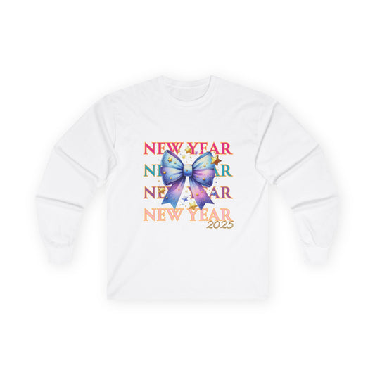 New Years 2025 Unisex Ultra Cotton Long Sleeve Tee