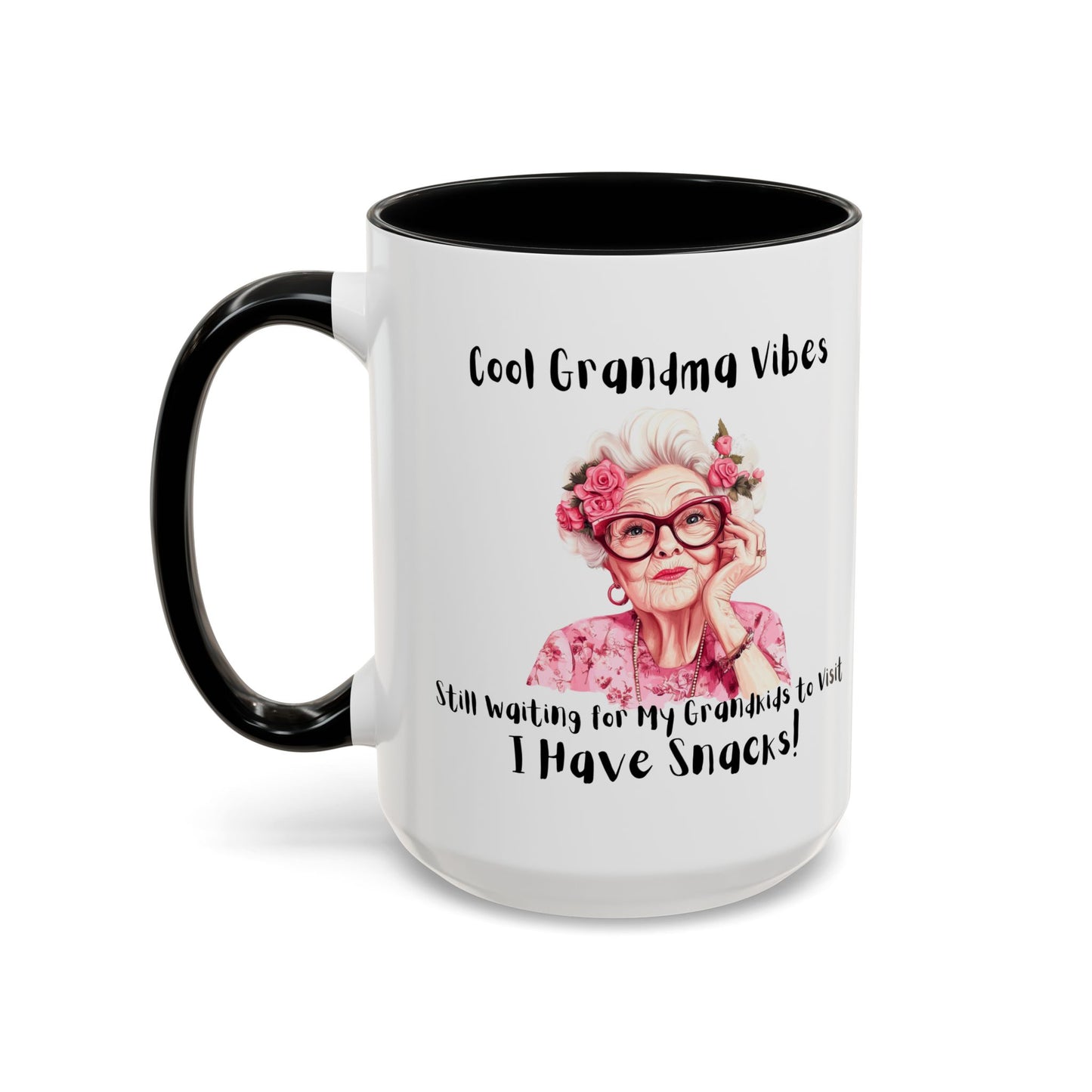 Cool Grandma Vibes Coffee Mug - Perfect Gift for Grandparents