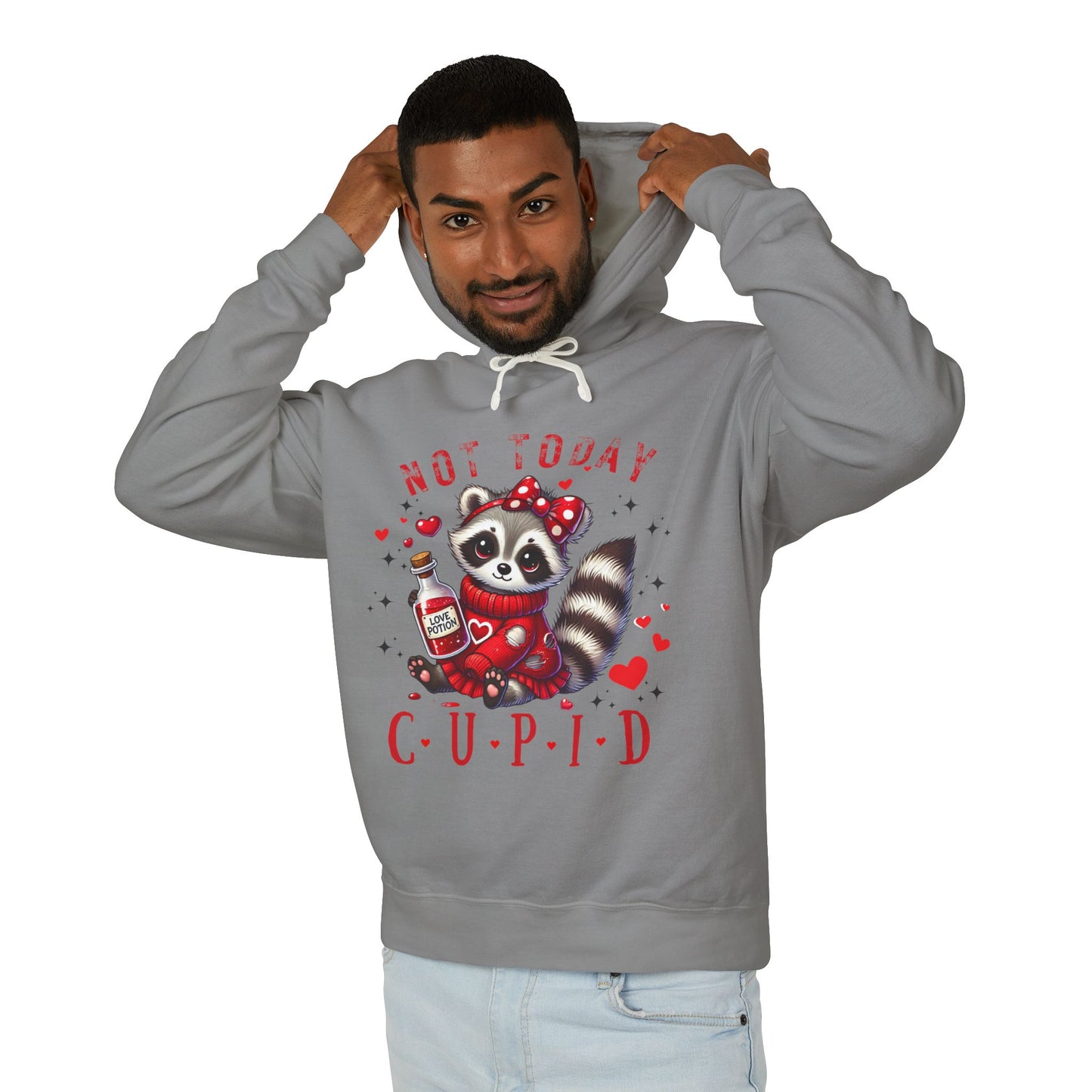 Not Today Cupid Unisex Hooded Sweatshirt