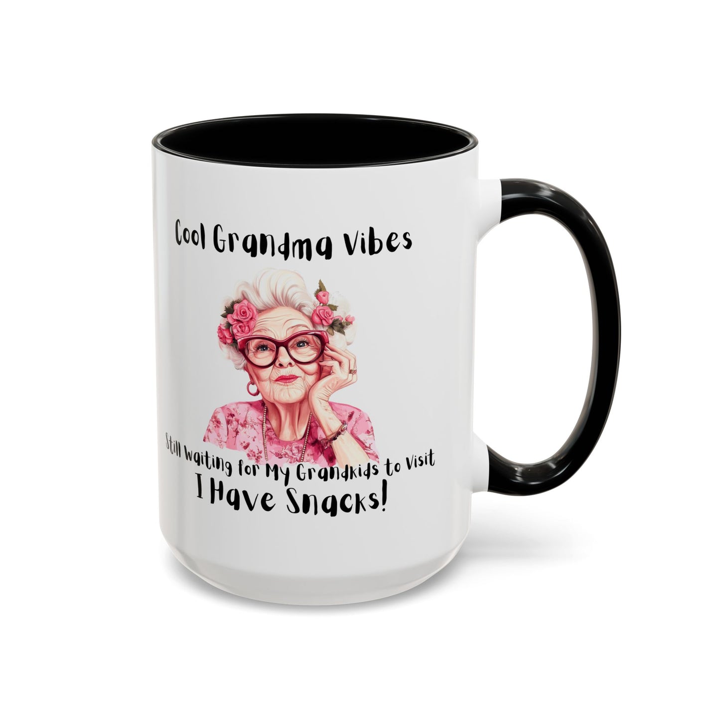 Cool Grandma Vibes Coffee Mug - Perfect Gift for Grandparents