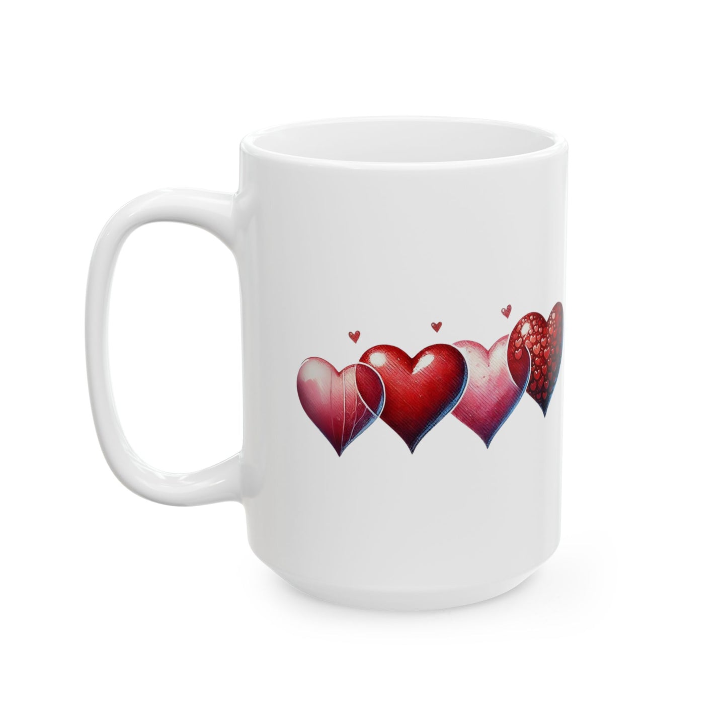 Hearting Ceramic Mug, (11oz, 15oz)