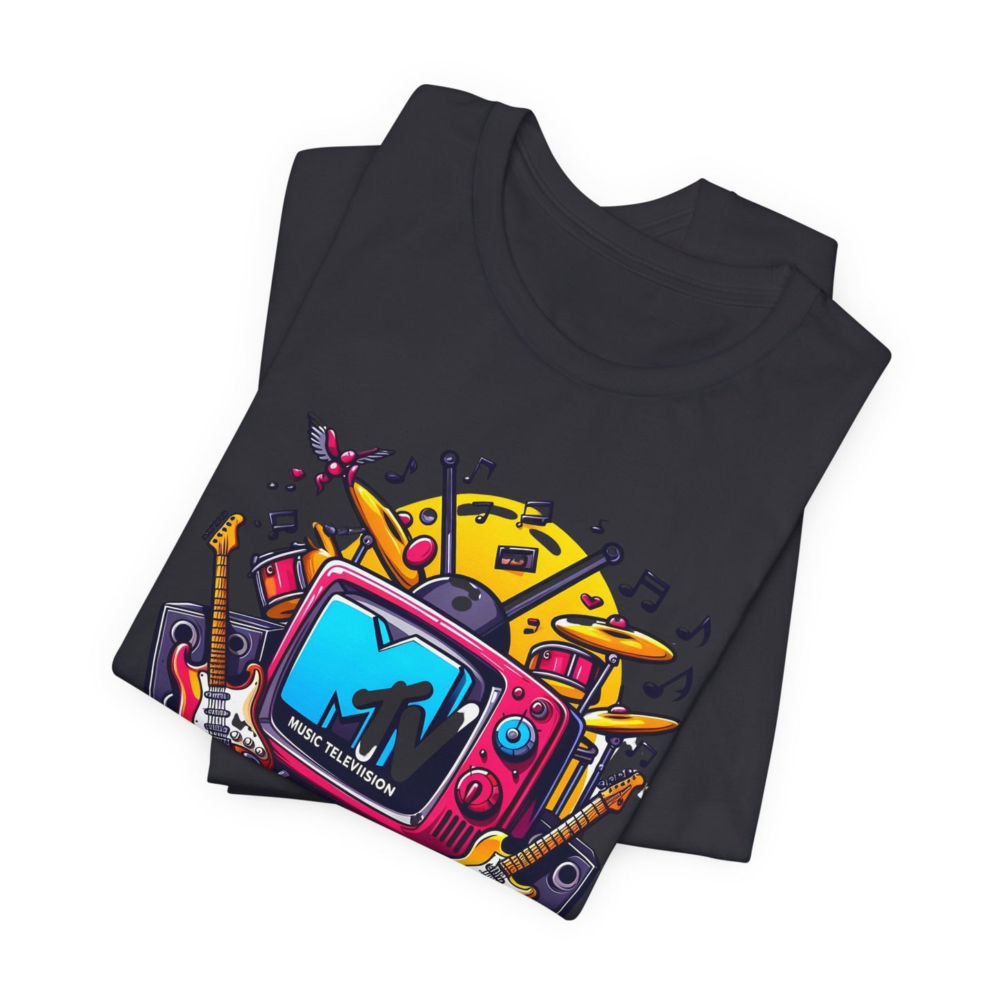 Retro Music TV Graphic Tee
