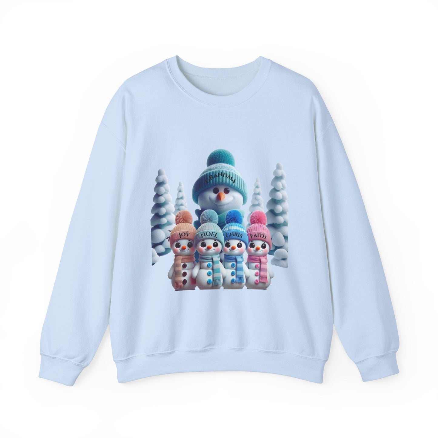 Grandma's Snow babies Grandkids Unisex Crewneck Sweatshirt