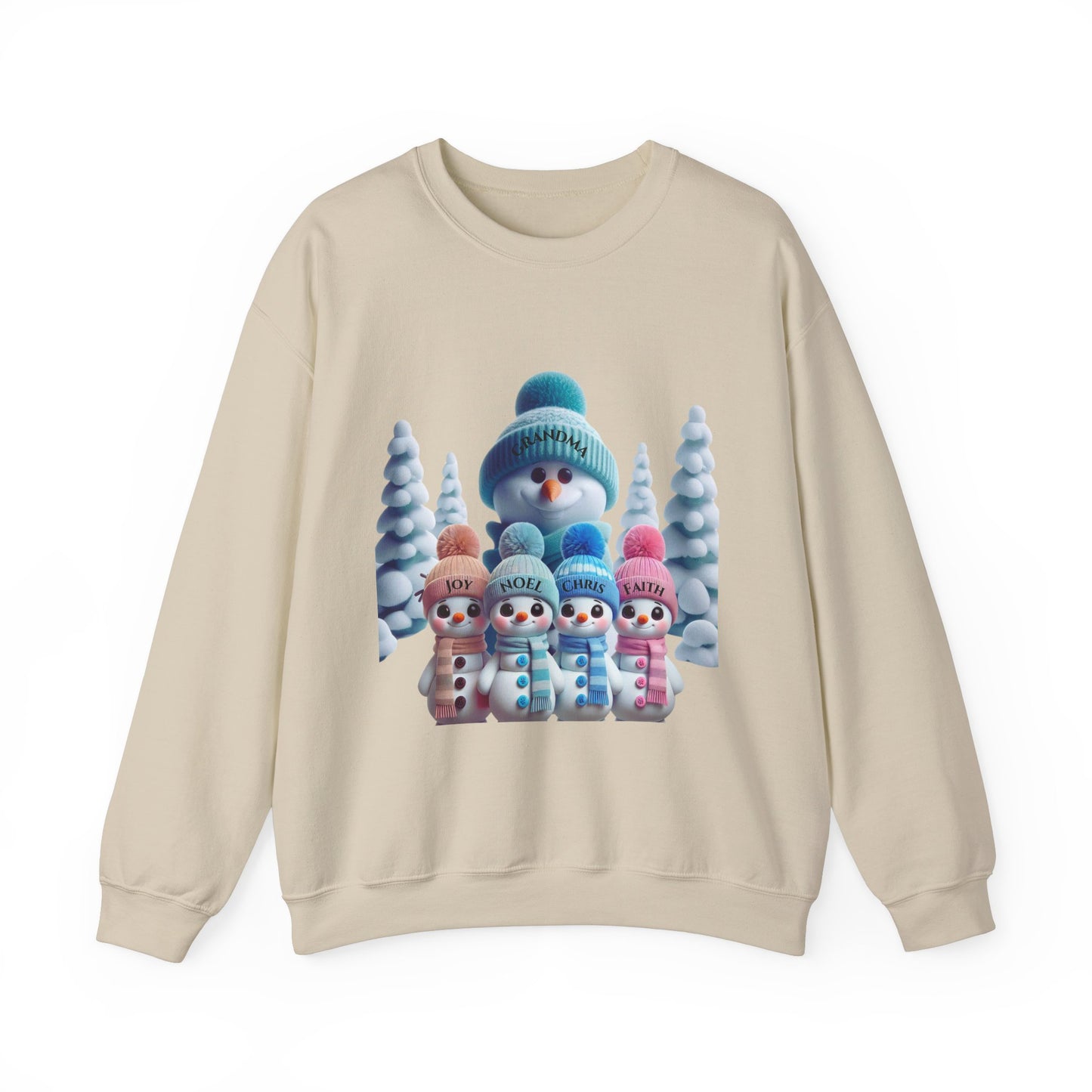 Grandma's Snow babies Grandkids Unisex Crewneck Sweatshirt