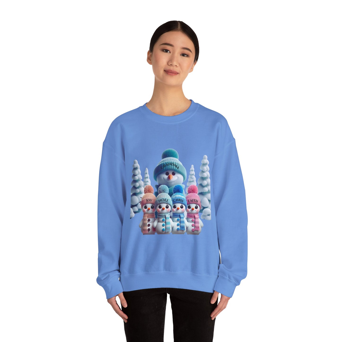 Grandma's Snow babies Grandkids Unisex Crewneck Sweatshirt