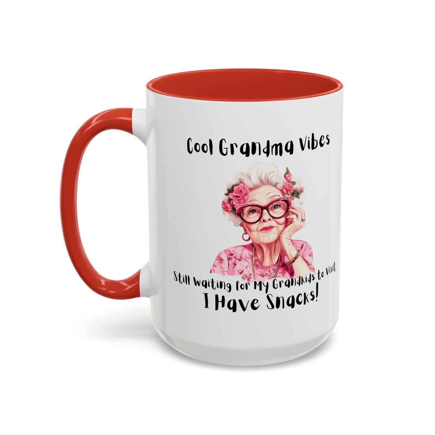 Cool Grandma Vibes Coffee Mug - Perfect Gift for Grandparents